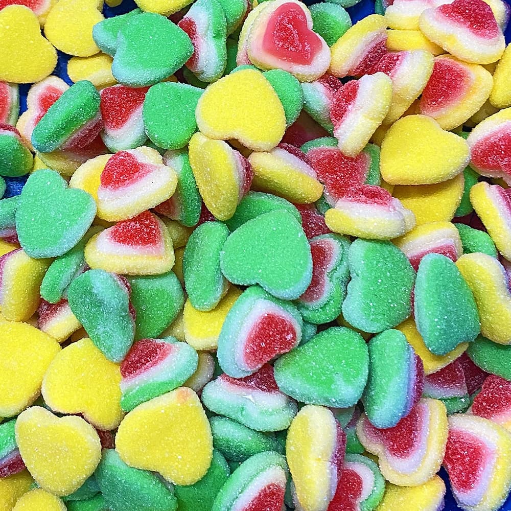 Gummy Sour Hearts