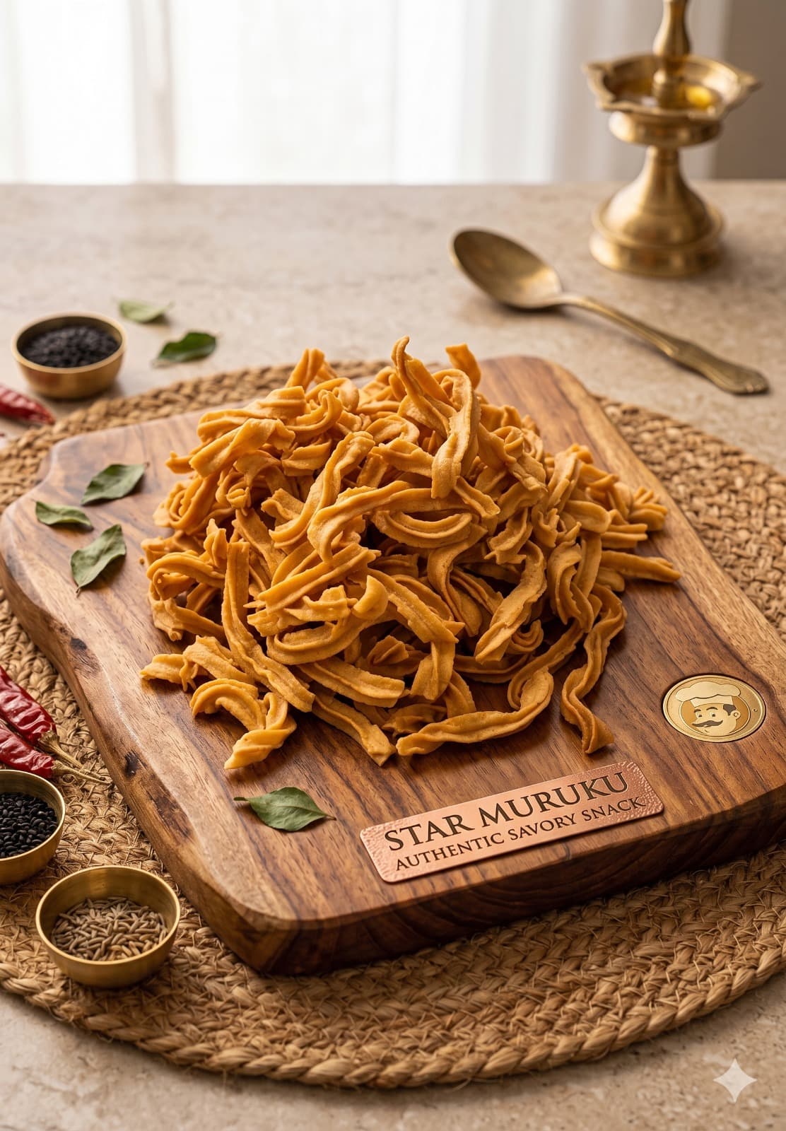 Premium Star Muruku close-up